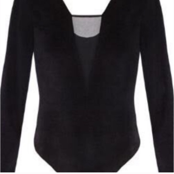Bcbgeneration Velvet Bodysuit - Picture 1 of 3